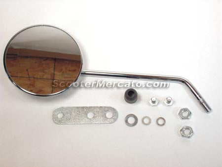 vespa-standard-round-chrome-left-mirror