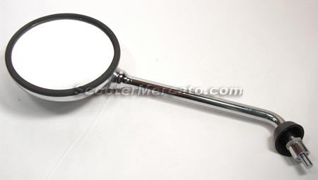 Accessory, Mirror, Chrome Mirror Left Vespa GT Original Style