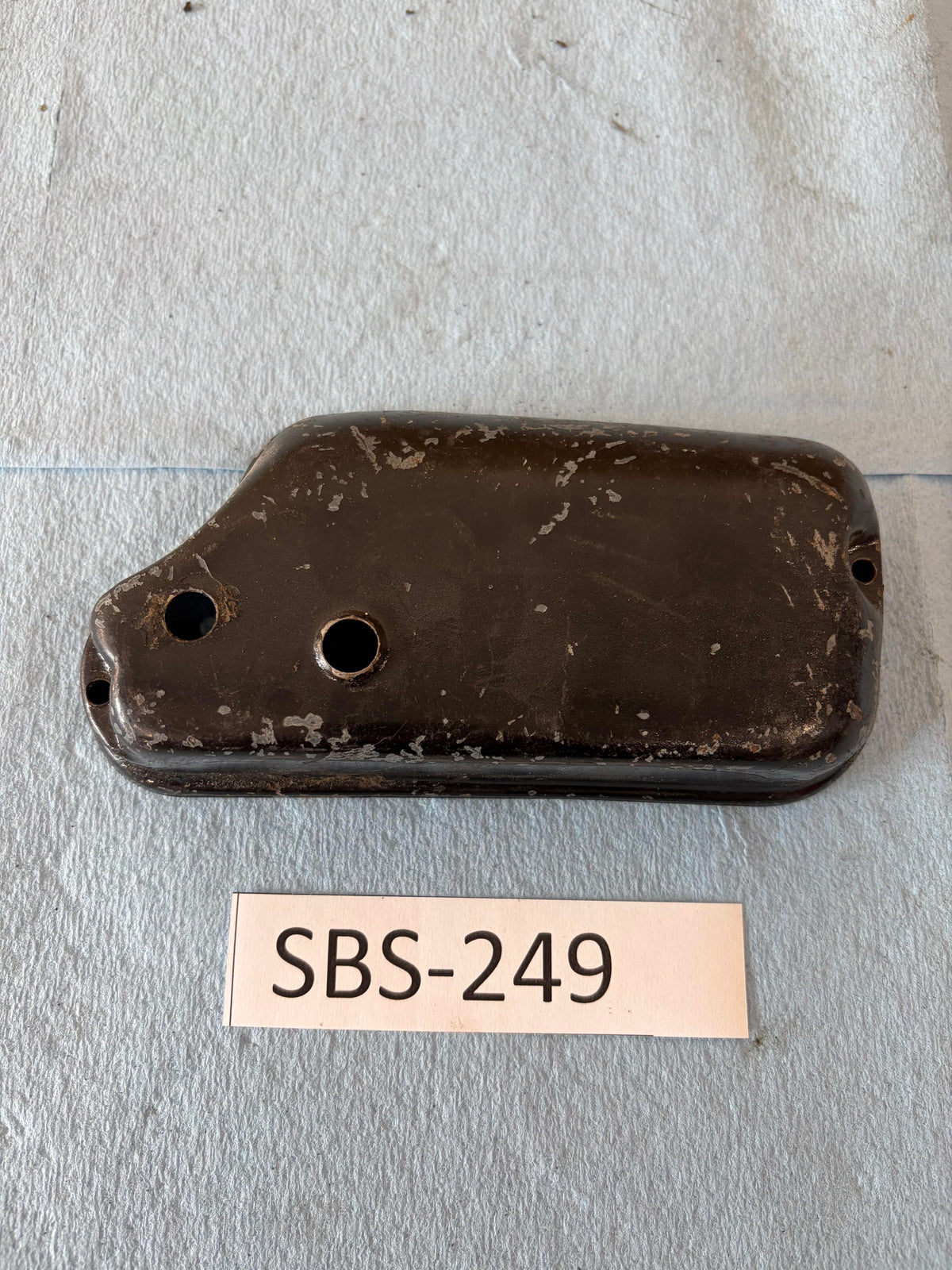 Non Injected Carb Box Cover Stamped Stout Probably Original