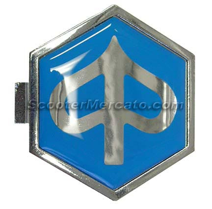 EMBLEM FRONT SHIELD HEXAGONAL PIAGGIO