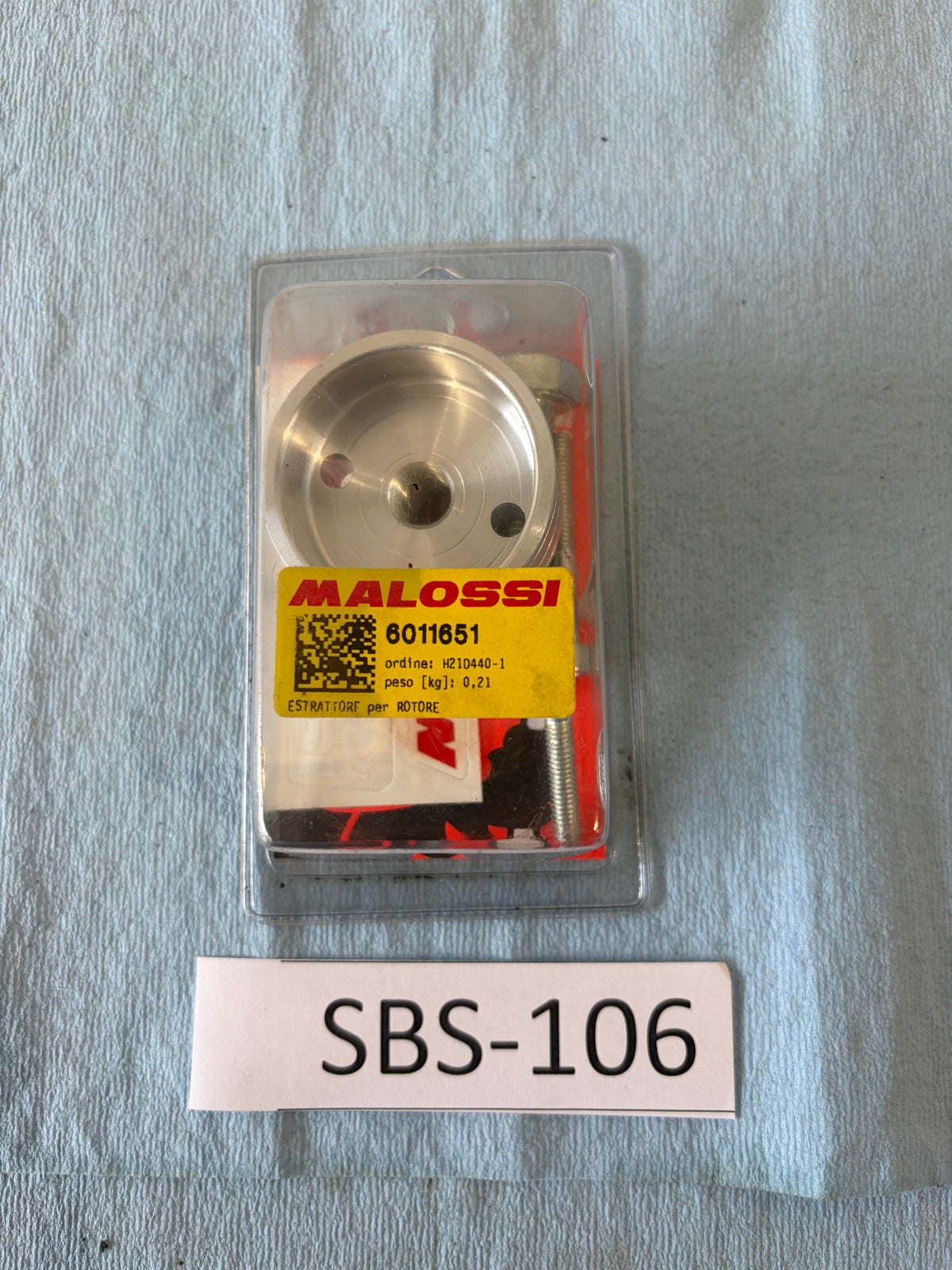 60011651 Malsossi Inner Rotor Puller for Malossi, Polini, Italkit