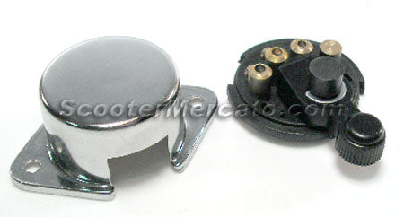 3 Position Light Switch (Round) for Vespa