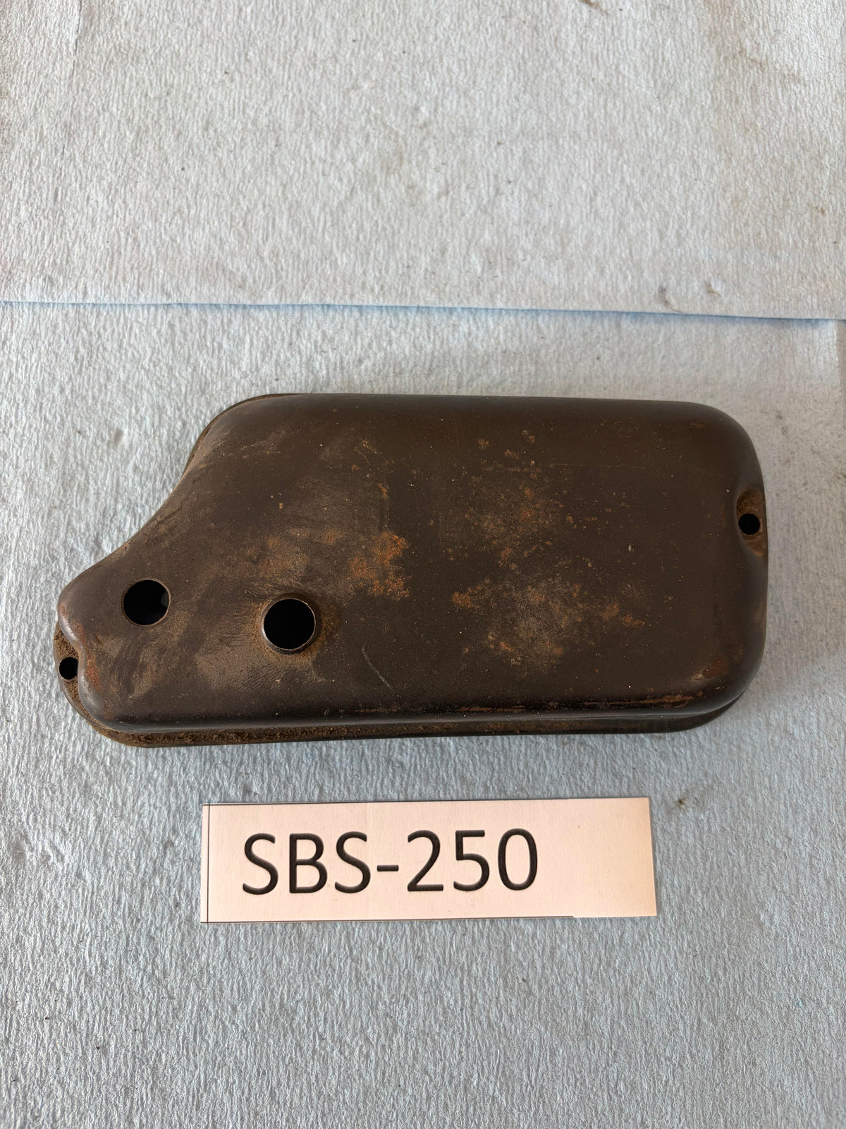 Non Injected Carb Box Cover Stamped Stout Probably Original