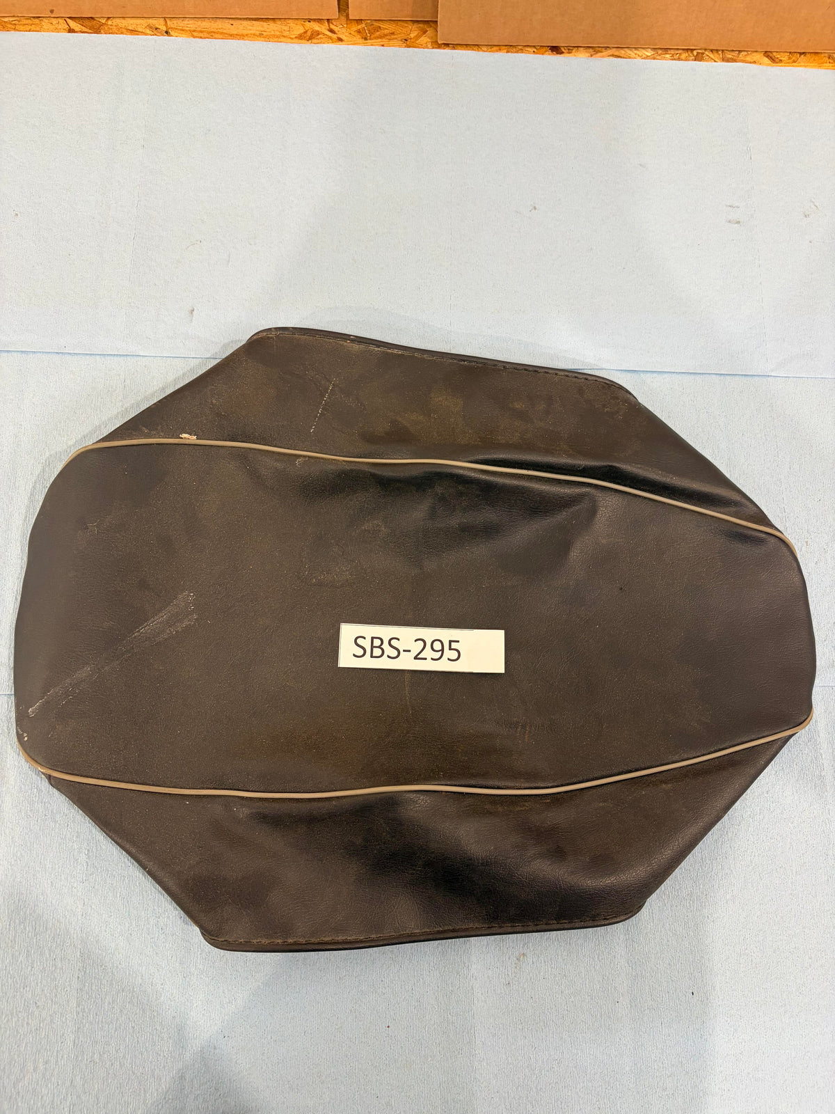 Dusty But Unused SF Seat Cover � Piaggio Printed on Rear