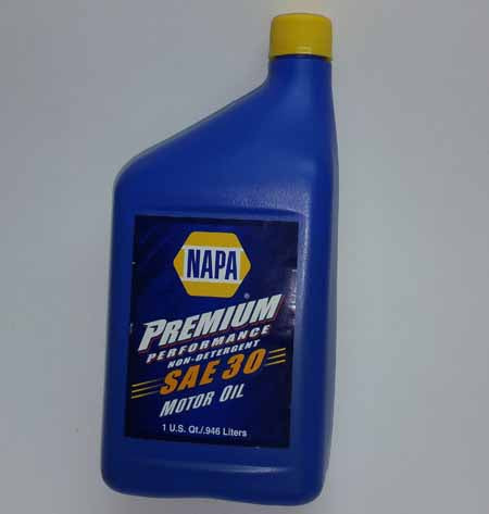 Non Detergent 30W Crankcase Oil