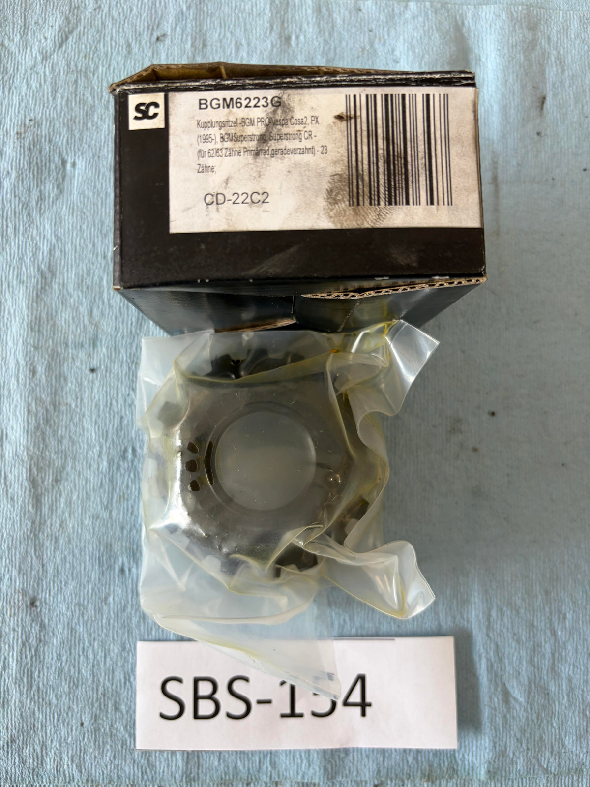 BGM Cosa SuperStrong 23 Tooth for 62/63 Primary Straight SCK Nr BGM6223G