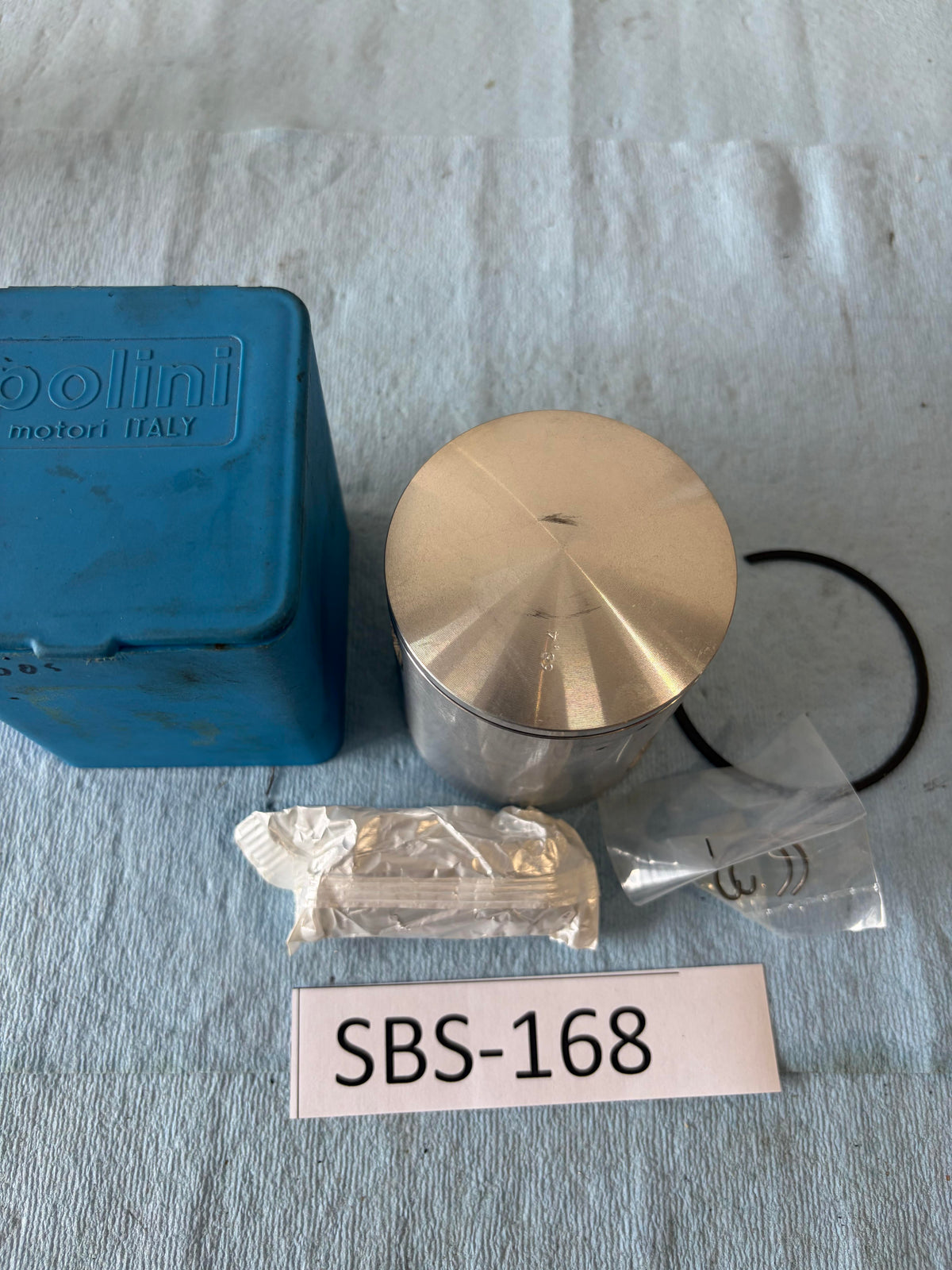 Polini 208 Piston Single Ring 68.4 Complete