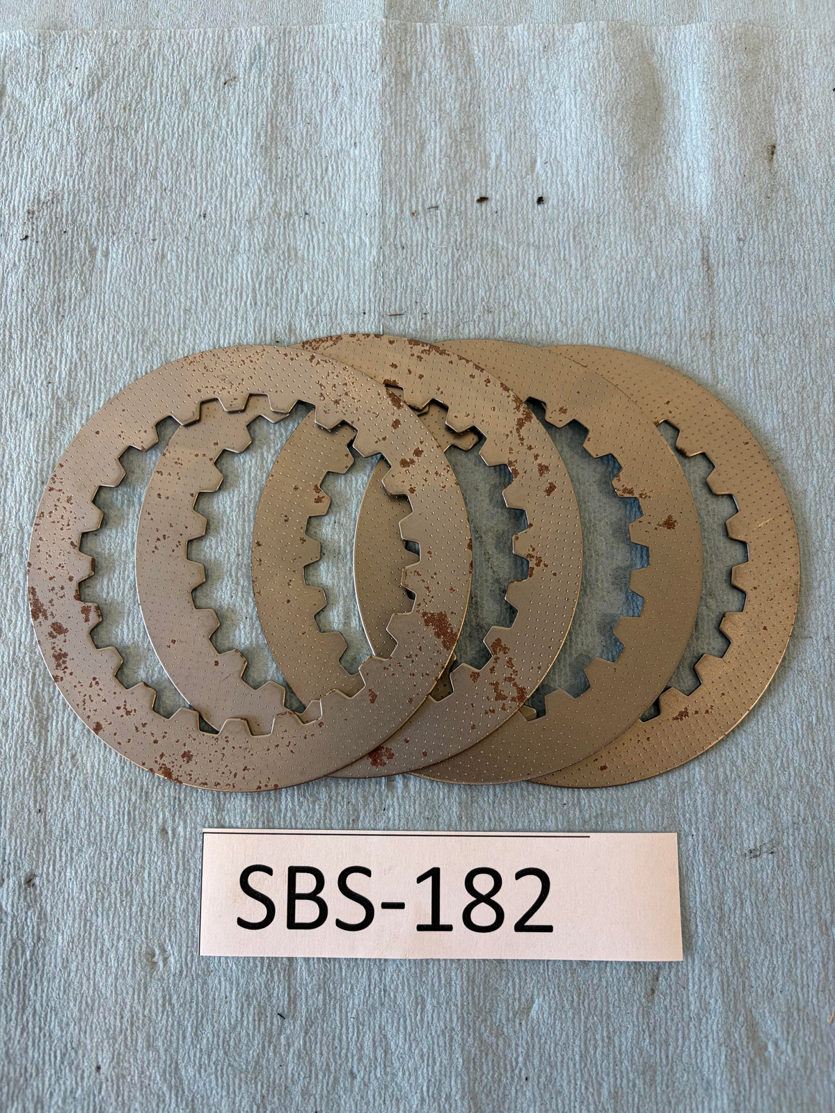 Cosa Steel Plates with Some Flash Rust