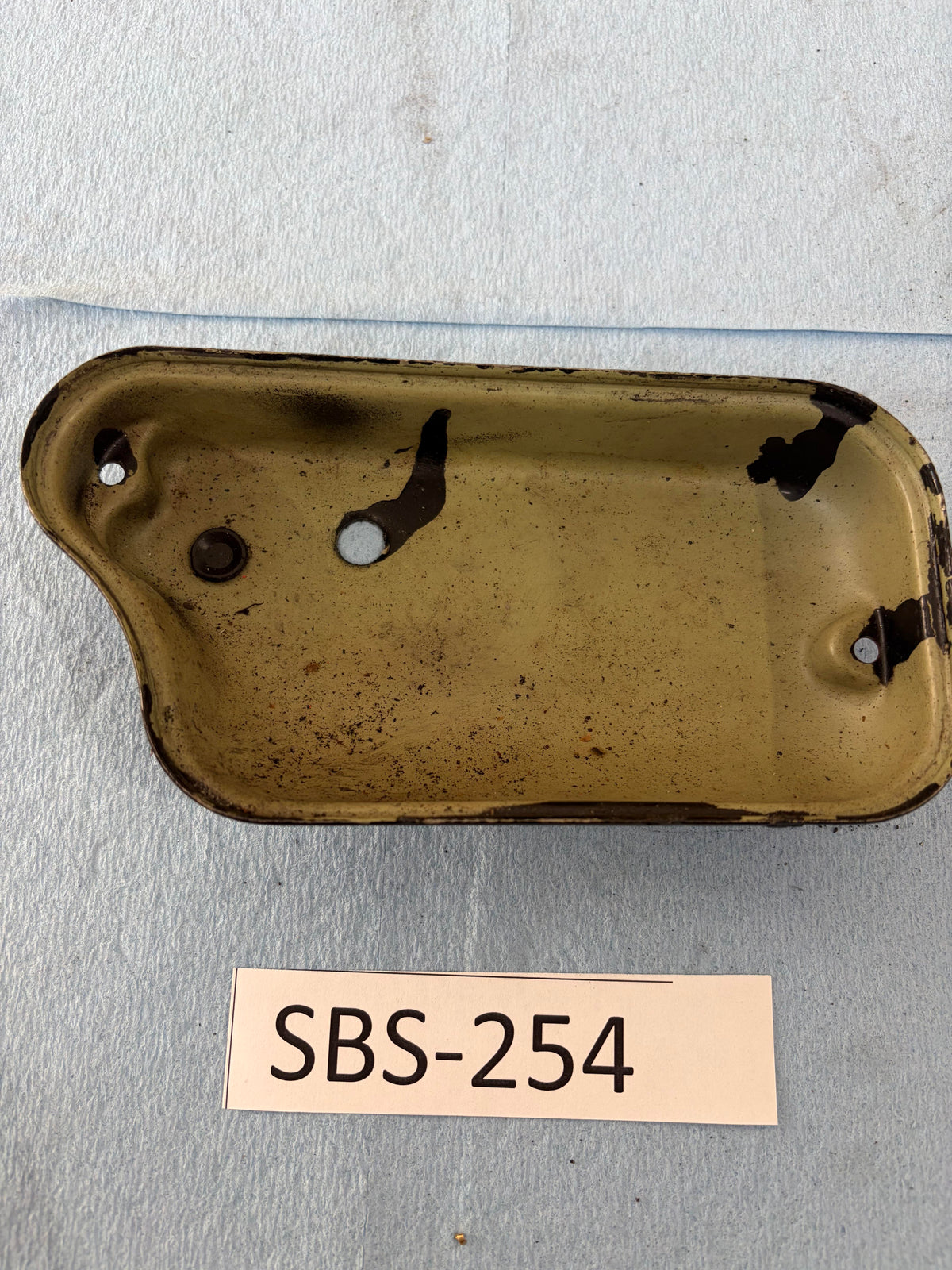 Non Injected Carb Box Cover with Original 60's Green on Inside
