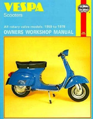 Book, Haynes Manual for Vespa 1959 - 1978