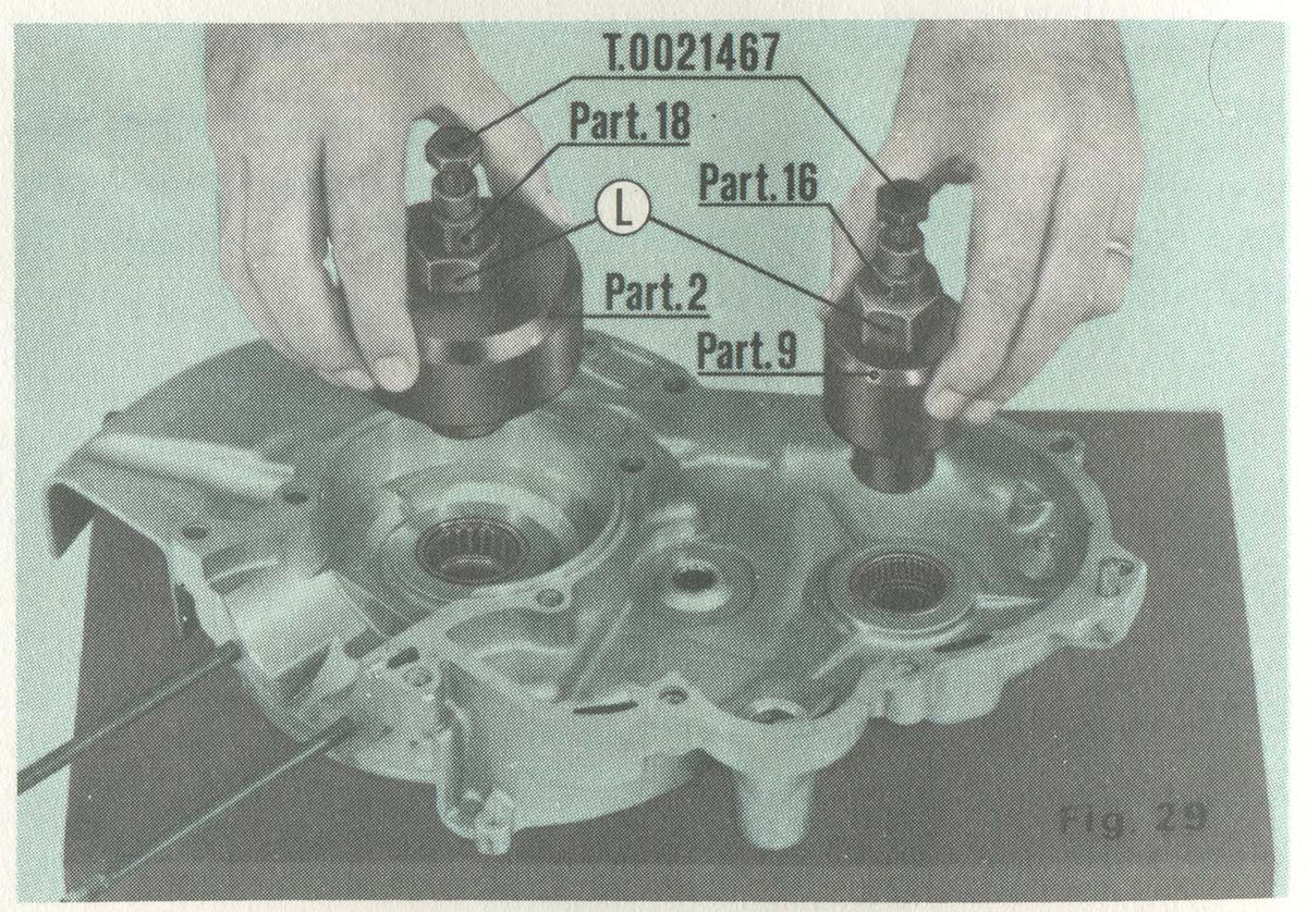 Tool, Bearing Extractor Set