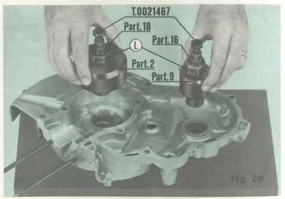 Tool, Bearing Extractor Set