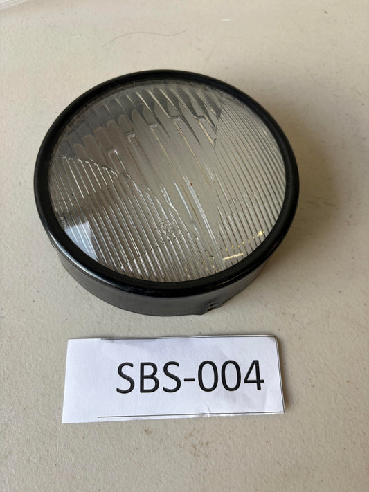 American Market Rally SF Headlight Rim Black Lens Glued In