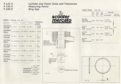 Engine, Ring, Piston 66.9, 2nd Over VSE VSX