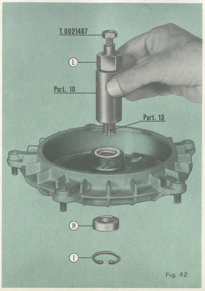 Tool, Bearing Extractor Set